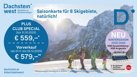 thumbnail of medium Wintersaison in der Skiregion Dachstein West - jetzt Saisonticket sichern!